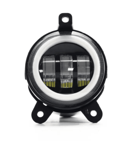 3.5 inch 30W LED Lada Fog Light Road Car Triangle daytime 93mm Waterproof Running Headlight Tractor Engineering Vehicle Motorcycle Modified Steer