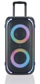 onn Large Party Speaker Gen 2 with LED Lighting