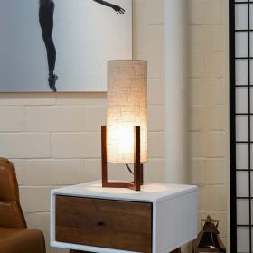 Modern Bedroom & Living Room Small And Easy To Move Desktop Lamp Directly From The Us Warehouse, Suitable for Bedroom,Brisa Table Lamp