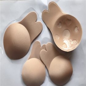Women's Bio-glue Thin Anti-lighting Breast Lifter (Color: Beige, size: XXL XXXL)